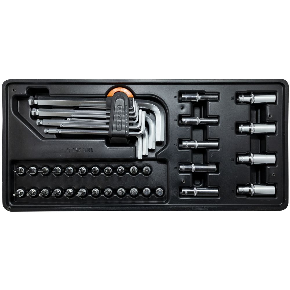 FIXMAN 33-pc 1/4' Dr.sockets & Accessories